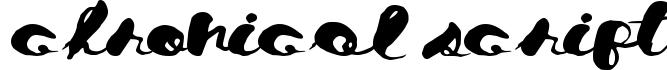 Chronical Script