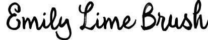 Emily Lime Brush