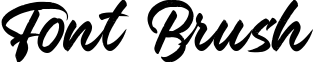 Font Brush
