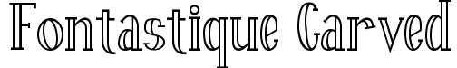 Fontastique Carved