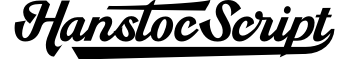 Hanstoc Script