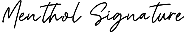 Menthol Signature