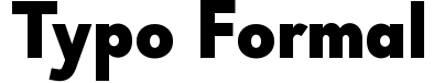 Typo Formal