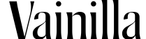 Vainilla