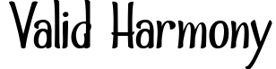 Valid Harmony