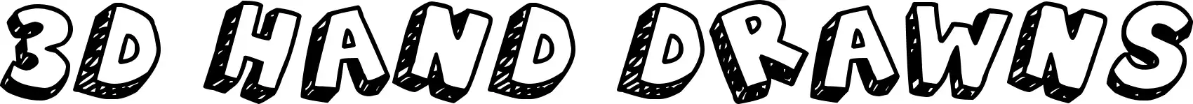 3D Hand Drawns