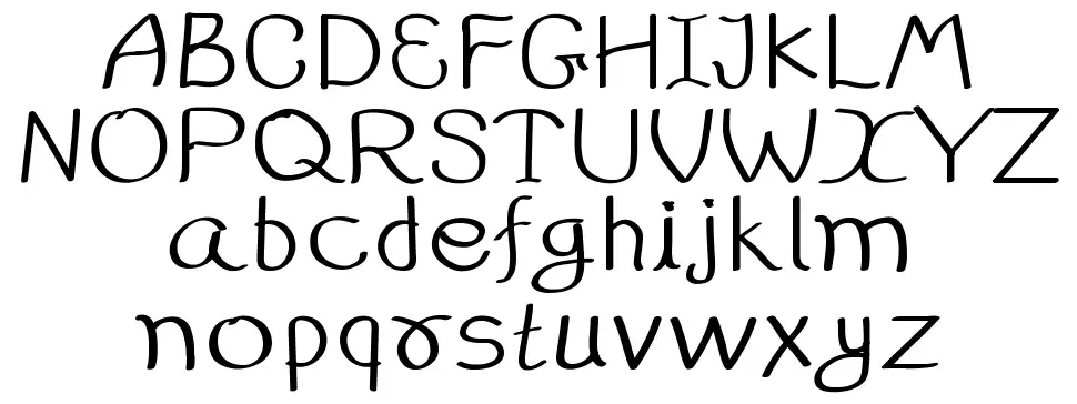 99% HandWrittingfont specimens