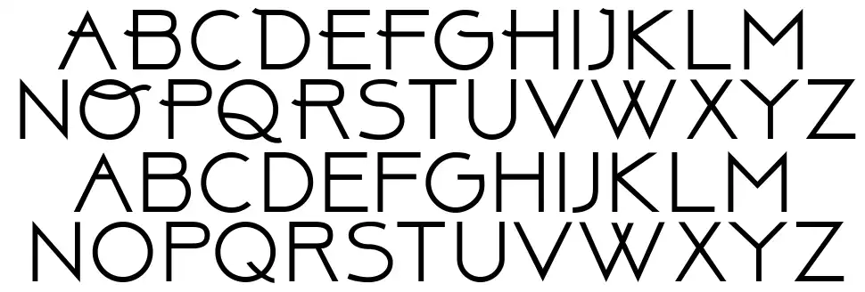 Abovefont specimens