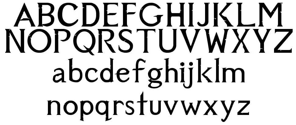 Aetheriusfont specimens