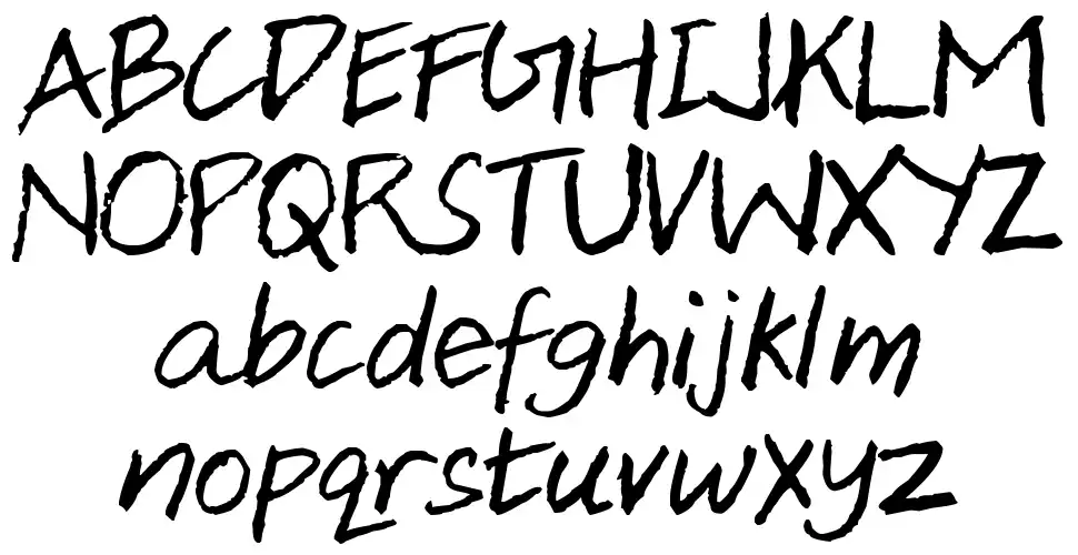 Aji Handfont specimens
