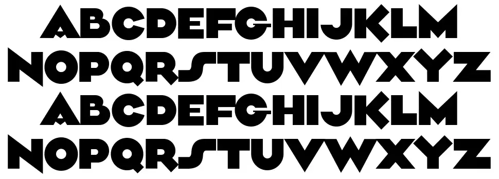 Alimentfont specimens