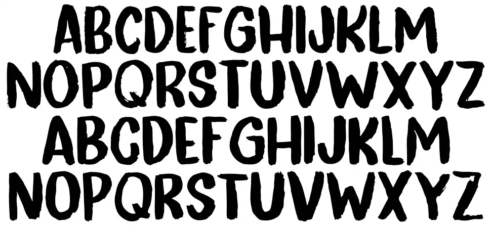 All Is Quietfont specimens