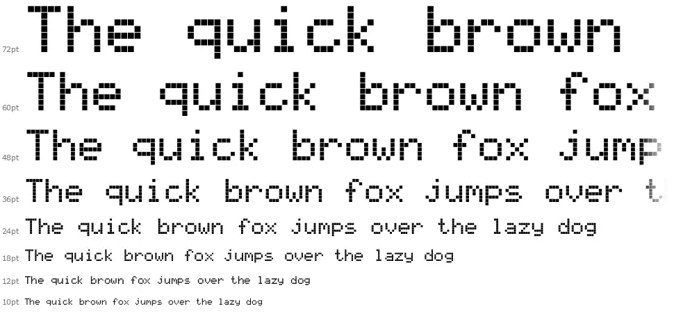AlphaSmart 3000font waterfall