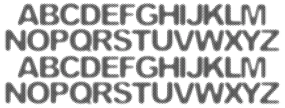 American Offsetfont specimens