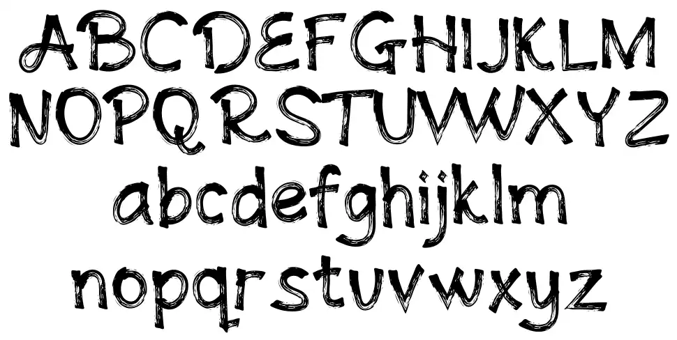 Andovinefont specimens