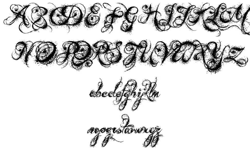 Angels Messagefont specimens