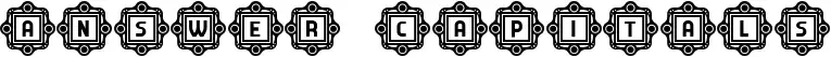 Answer Capitals