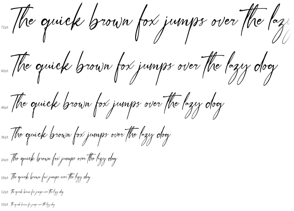 Anthery Collectionfont waterfall