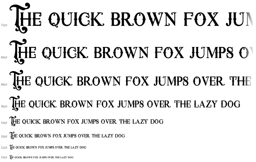 Antique Hunterfont waterfall
