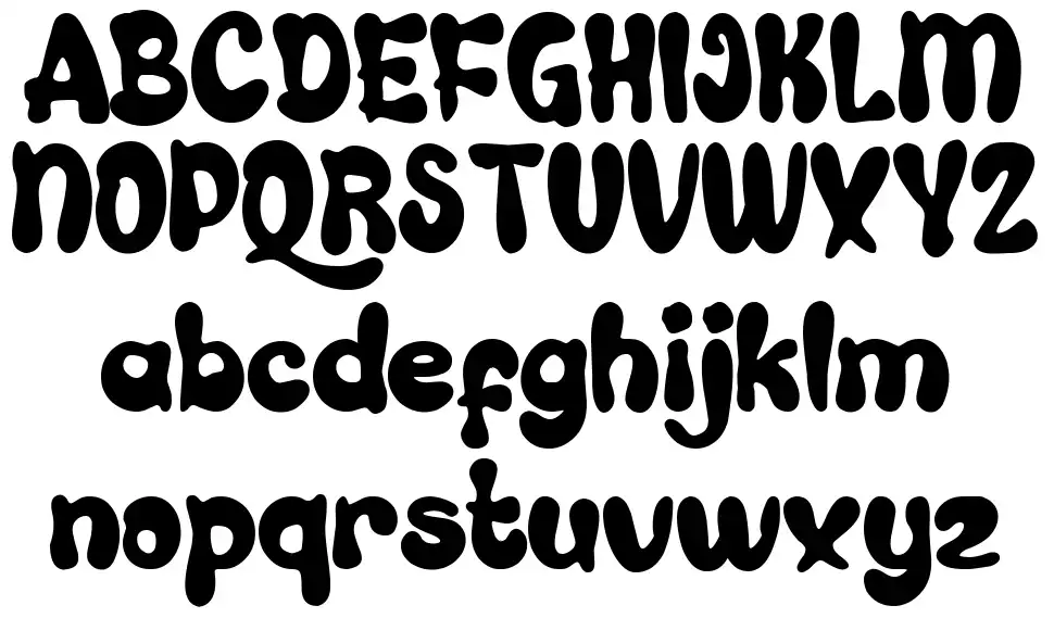 Aquaboyfont specimens