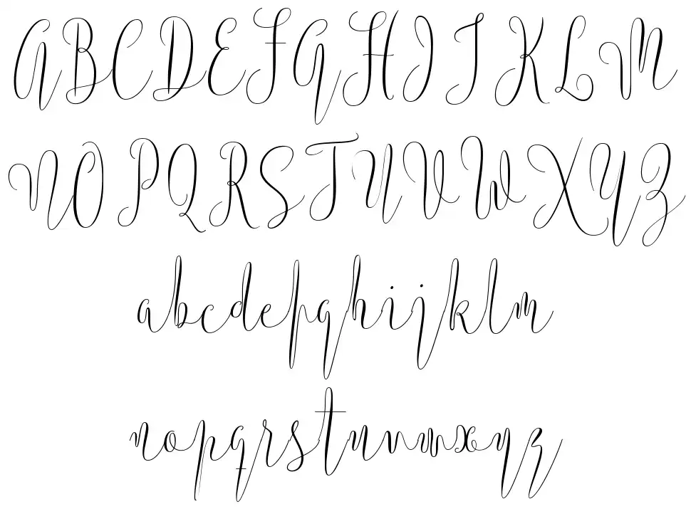 Argentina Scriptfont specimens