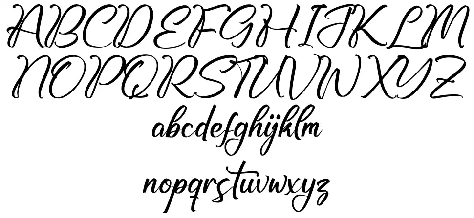 Armstroingfont specimens
