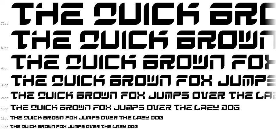Arrow Stomperfont waterfall