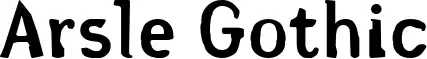 Arsle Gothic