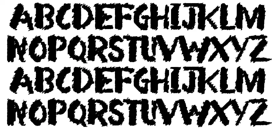 Arsonistfont specimens