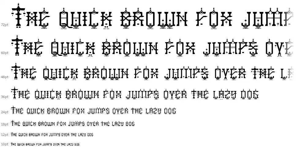 BabyJeepers-Regularfont waterfall