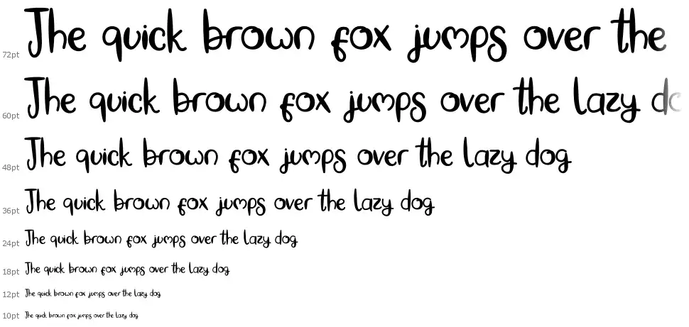 Baking Pastryfont waterfall