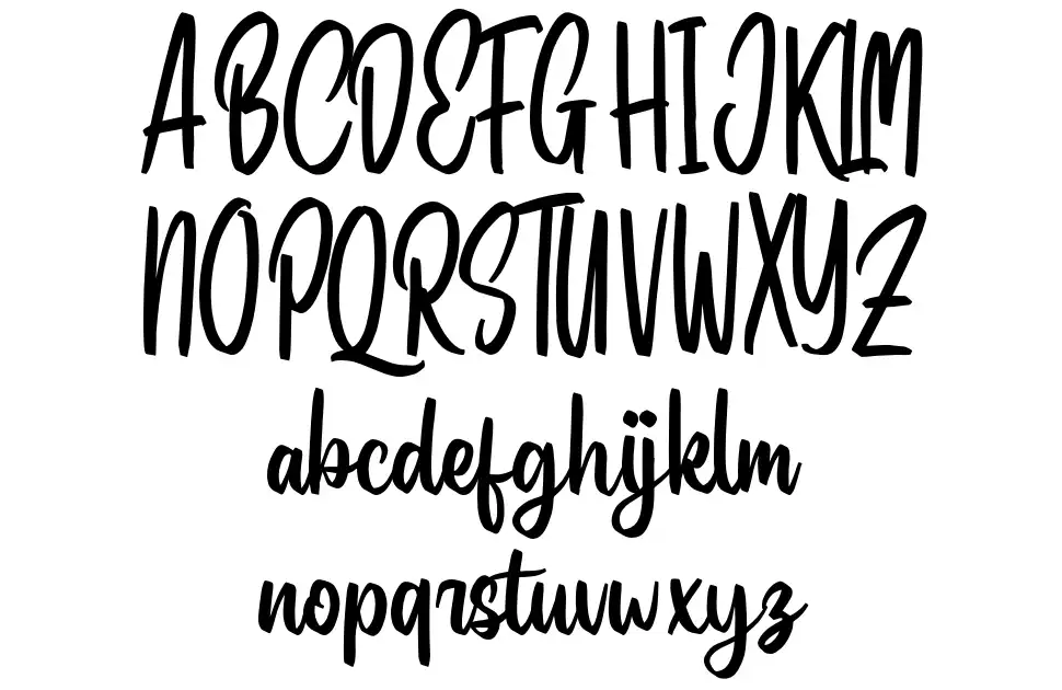 Ballones Scriptfont specimens