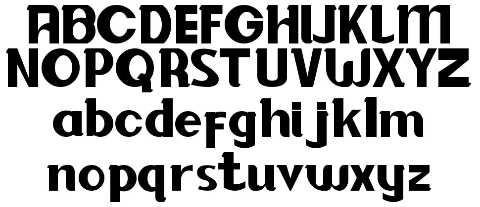 Baloonfont specimens