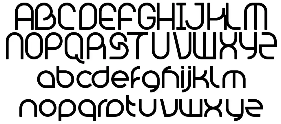 Bambhout Connectfont specimens