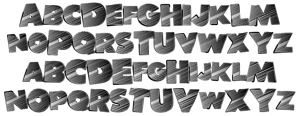 Banlieue Discofont specimens