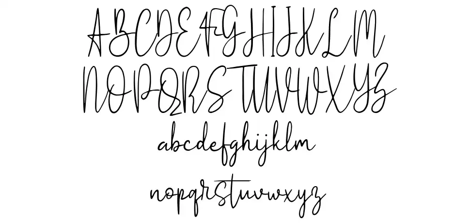 Bantubleshfont specimens