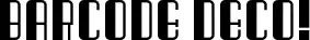 Barcode Deco!