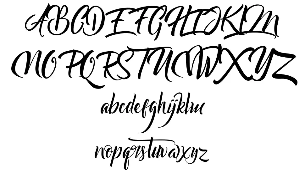 Barekenfont specimens
