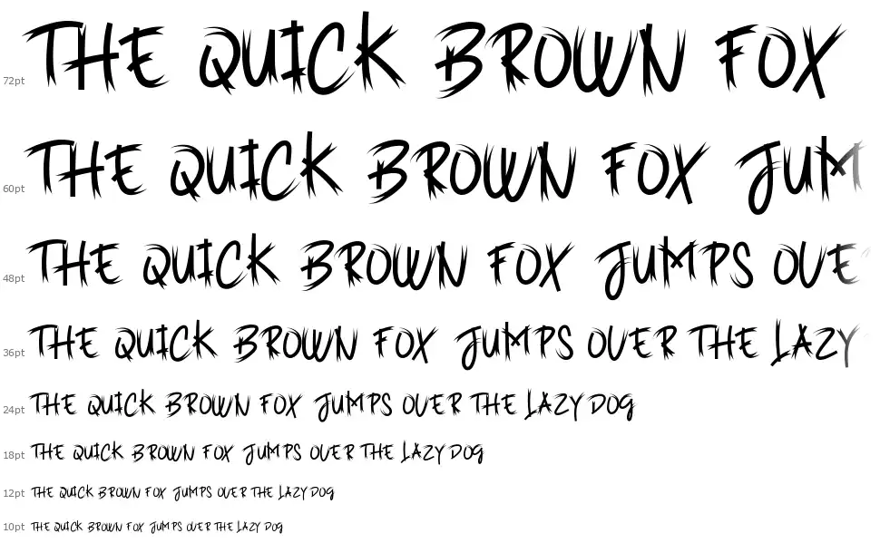 Batnightfont waterfall