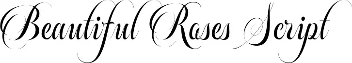 Beautiful Roses Script