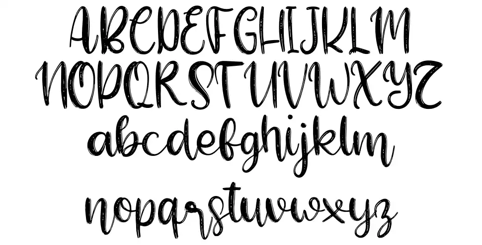 Beauty Sunflowerfont specimens