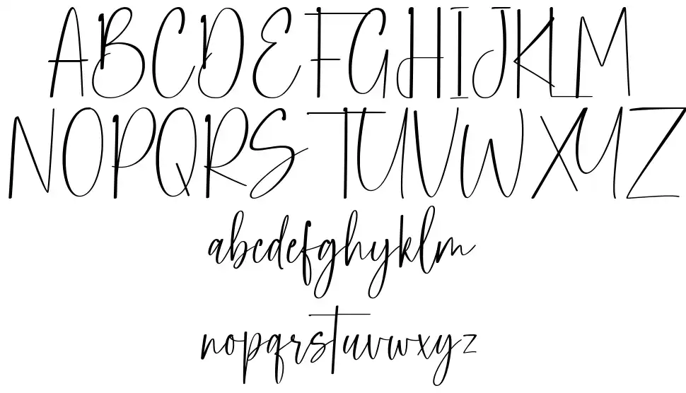Bestandfont specimens