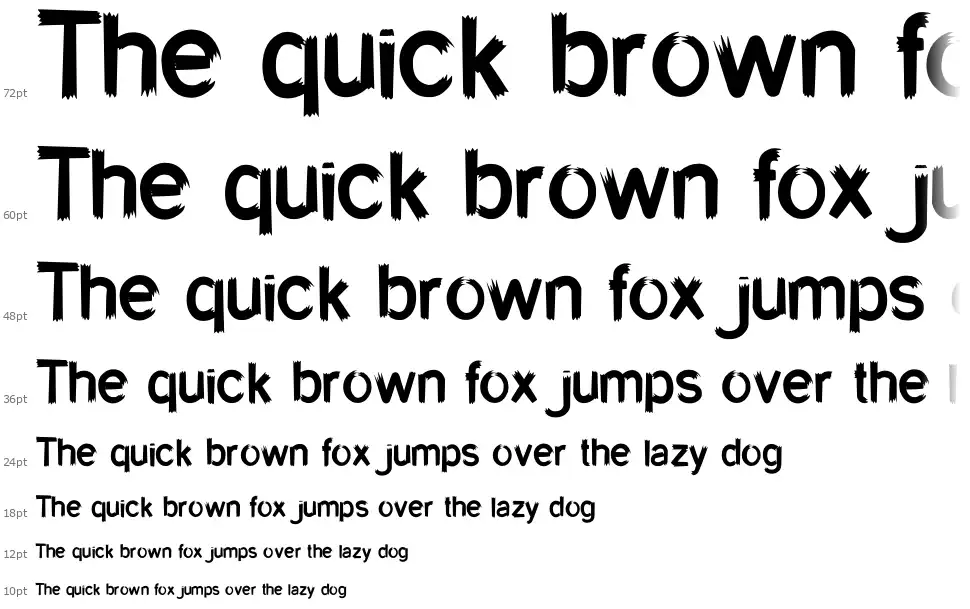 Better Ghostfont waterfall
