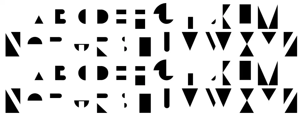 Bifur Fondation + Overlayfont specimens