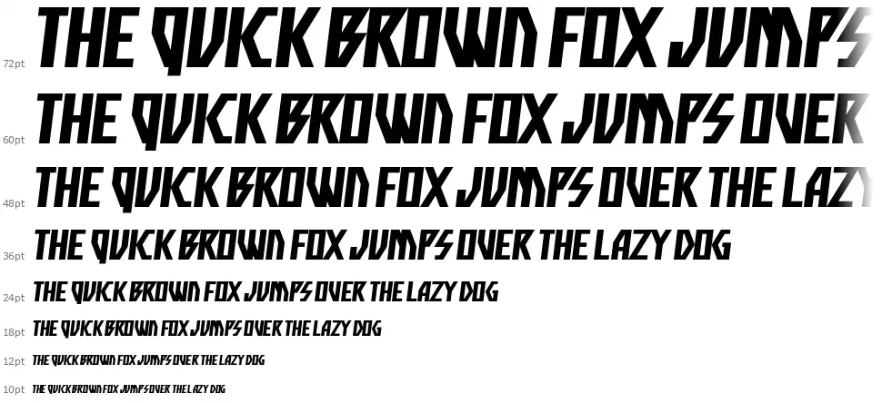Big Screamfont waterfall