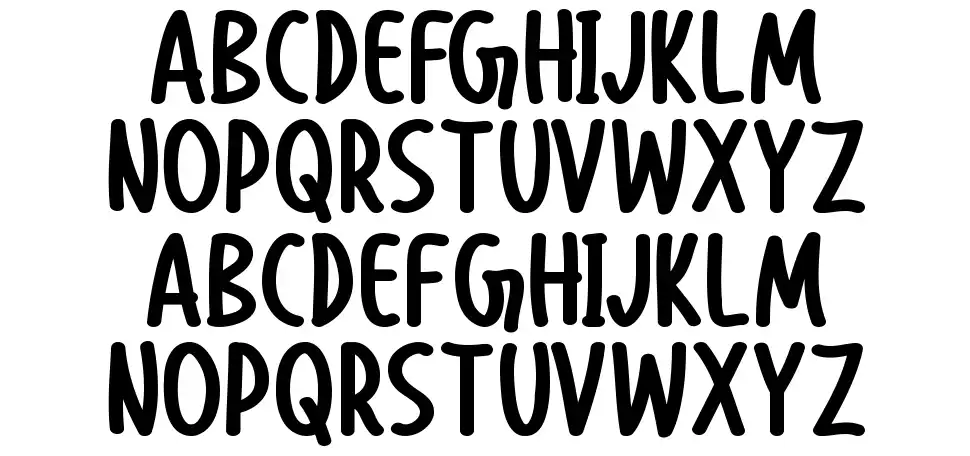 Big Wishfont specimens