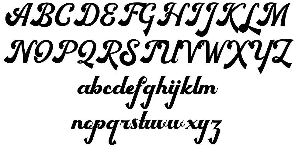 Bigfunfont specimens