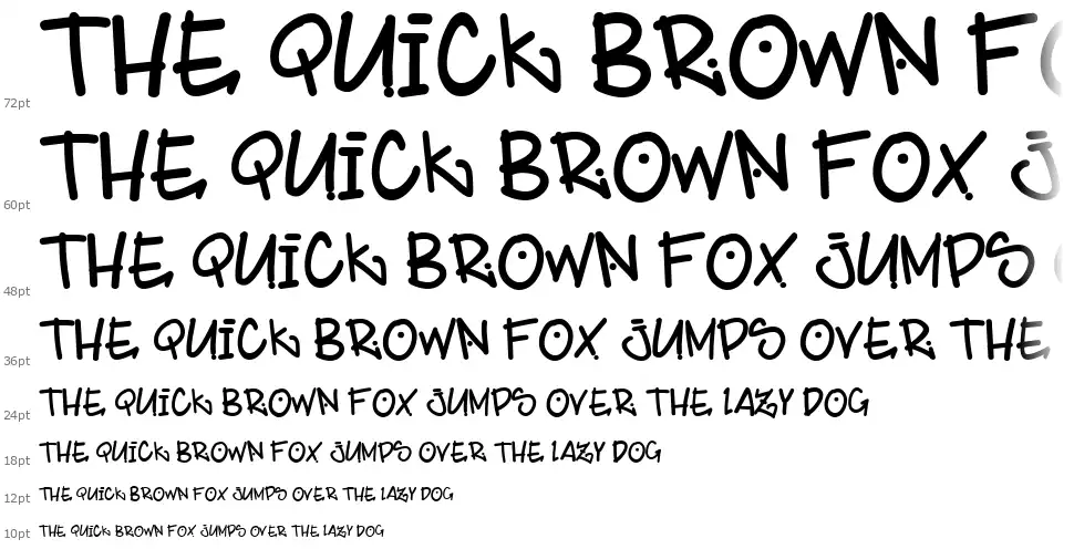 BillyBop Maj Tagfont waterfall