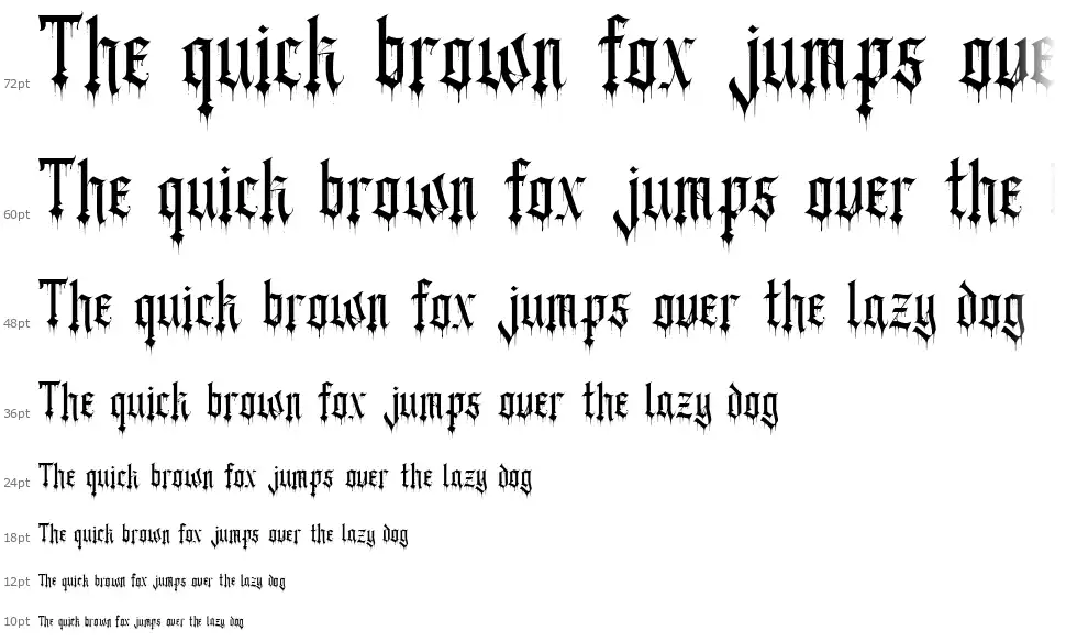 Black Bloodfont waterfall
