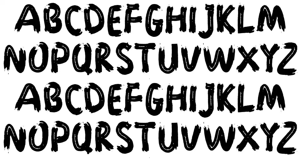 Black Stonesfont specimens